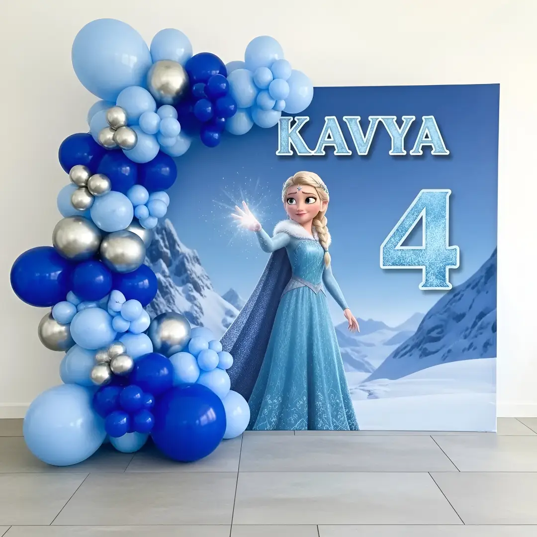Frozen Princess Party Decoration — Frozen Theme Decoration