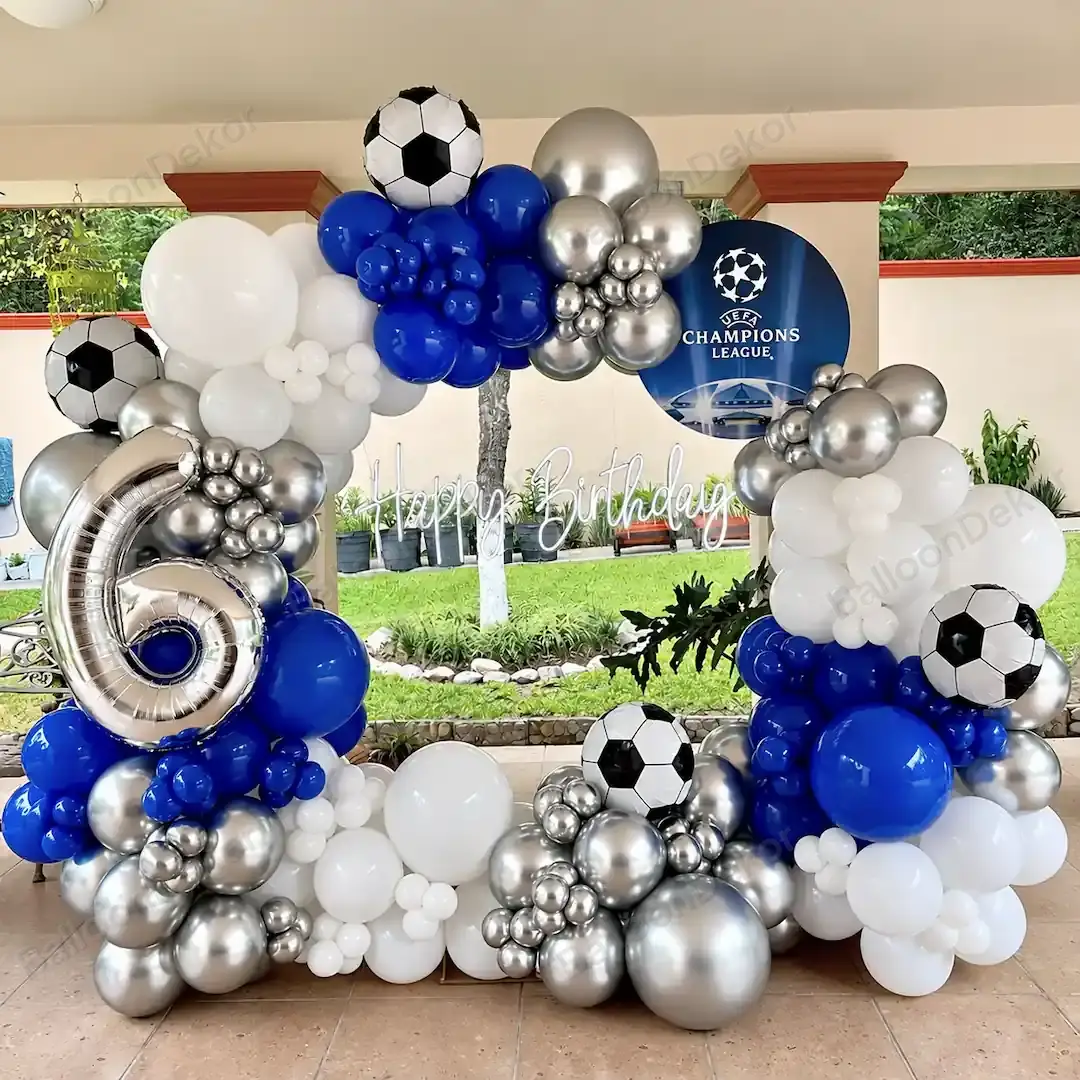Goal Scoring Birthday Decor — Sports Theme Decoration