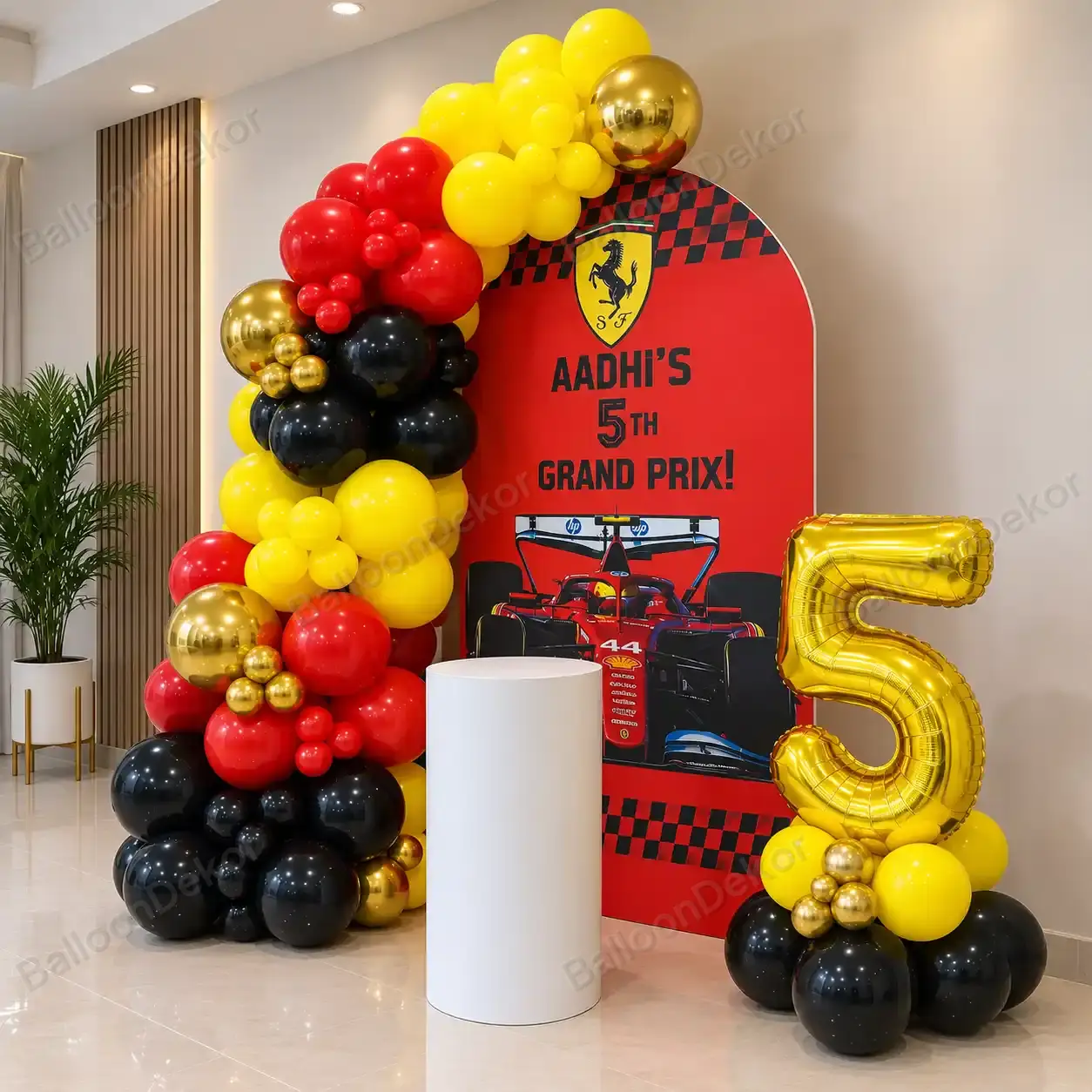 Grand Prix Racing Adventure Birthday Decoration — photo 2