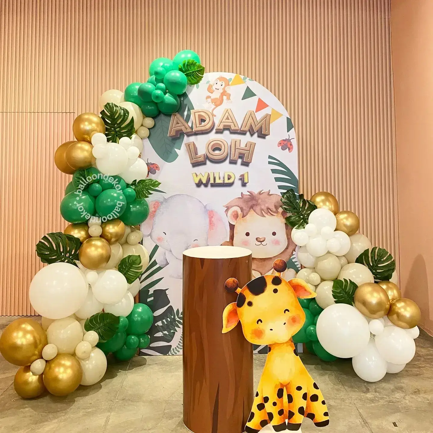 Happy Animals Theme Birthday Setup — Jungle Theme Decoration in Amritsar