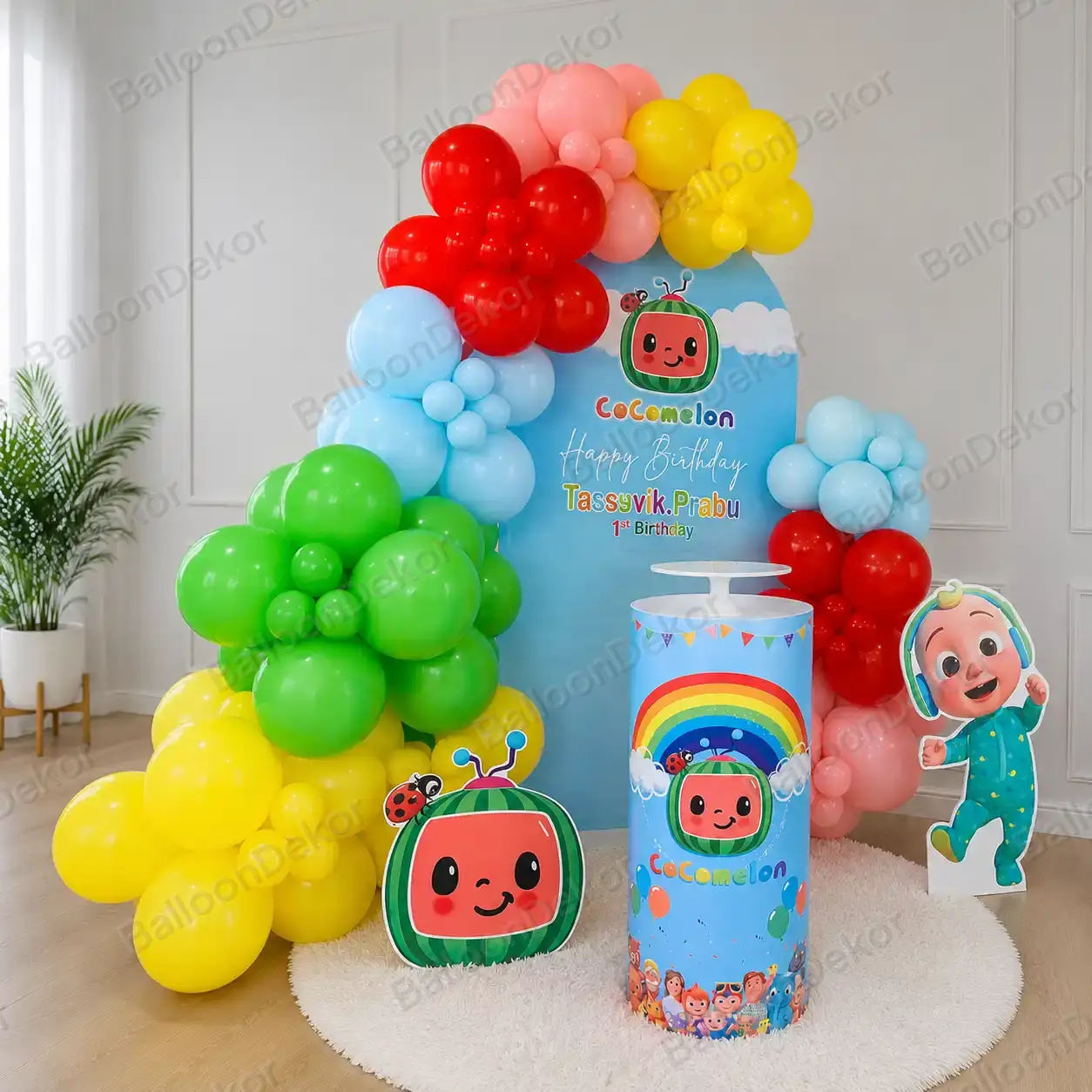 Happy Melody Cocomelon Birthday Decoration — thumbnail 2