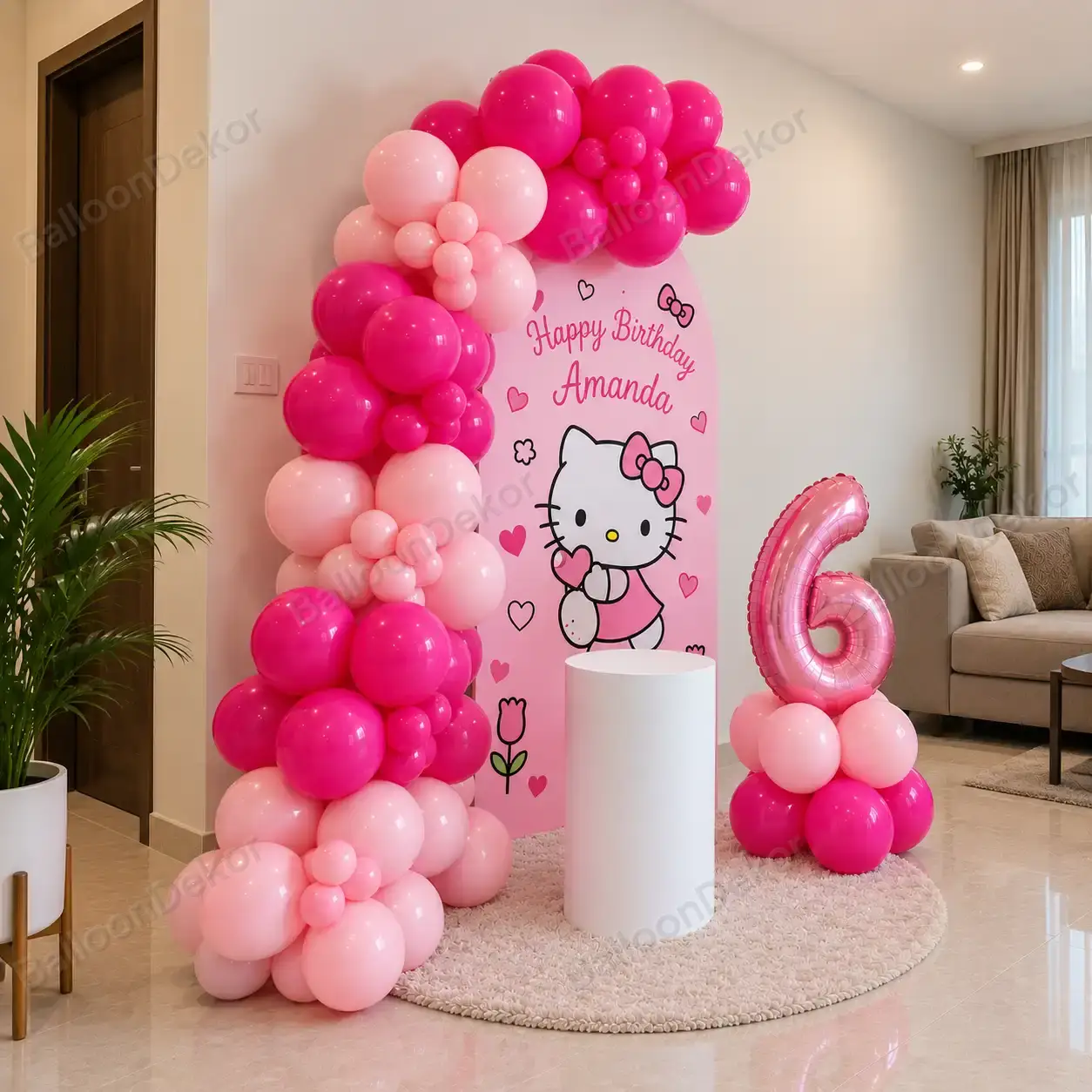 Hello Kitty Sweet Celebration Birthday Decoration — thumbnail 2