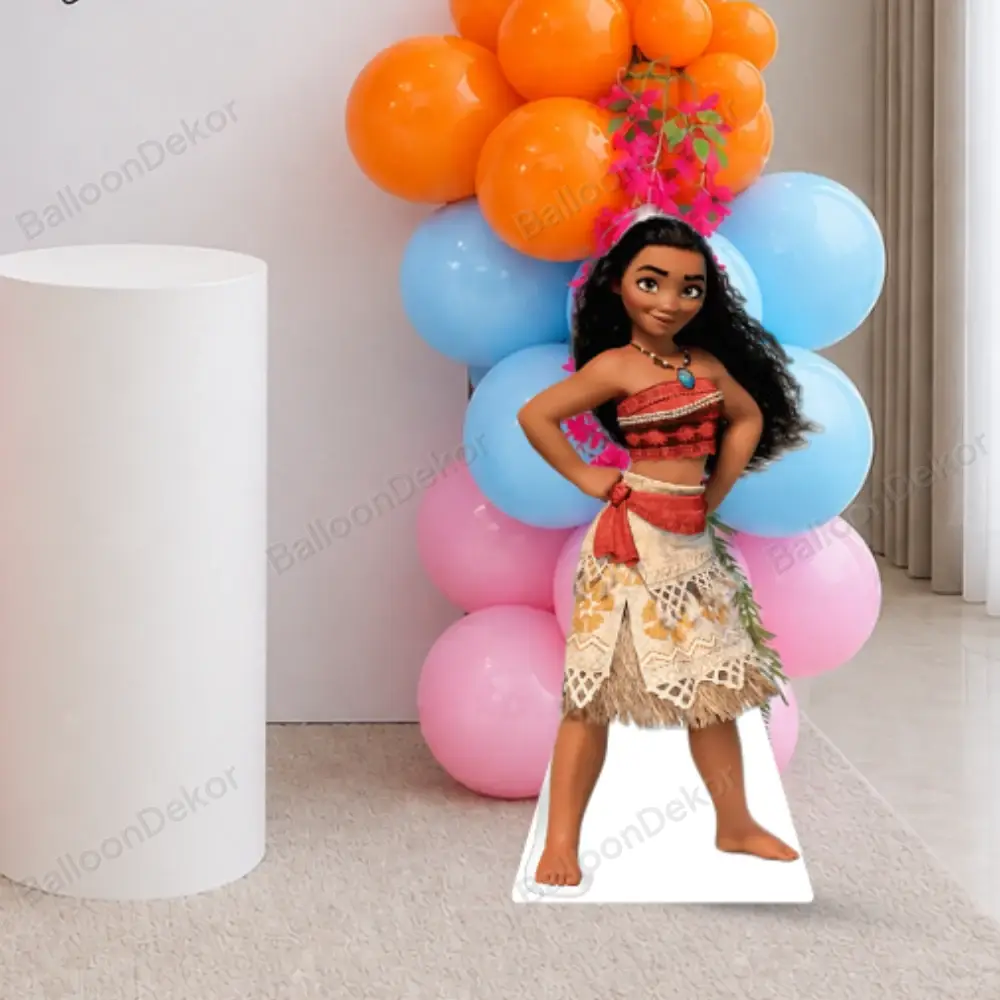 Island Adventure Moana Birthday Balloon Decoration — thumbnail 3