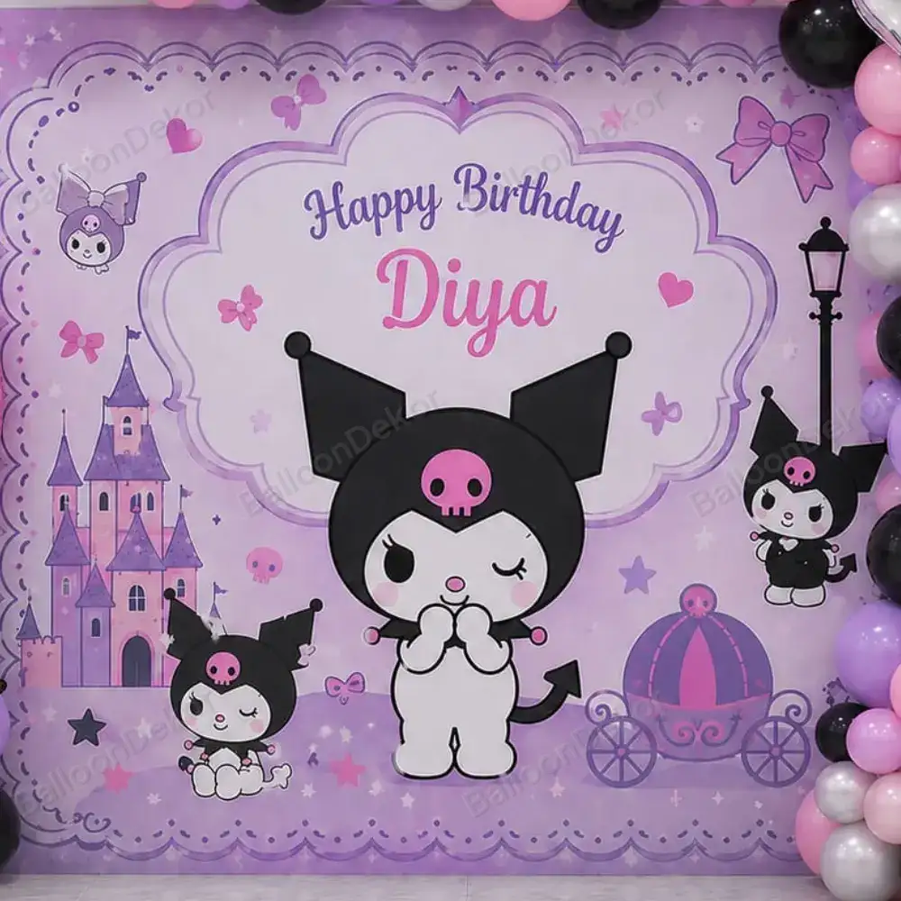 Kuromi Theme Birthday Celebration — thumbnail 2