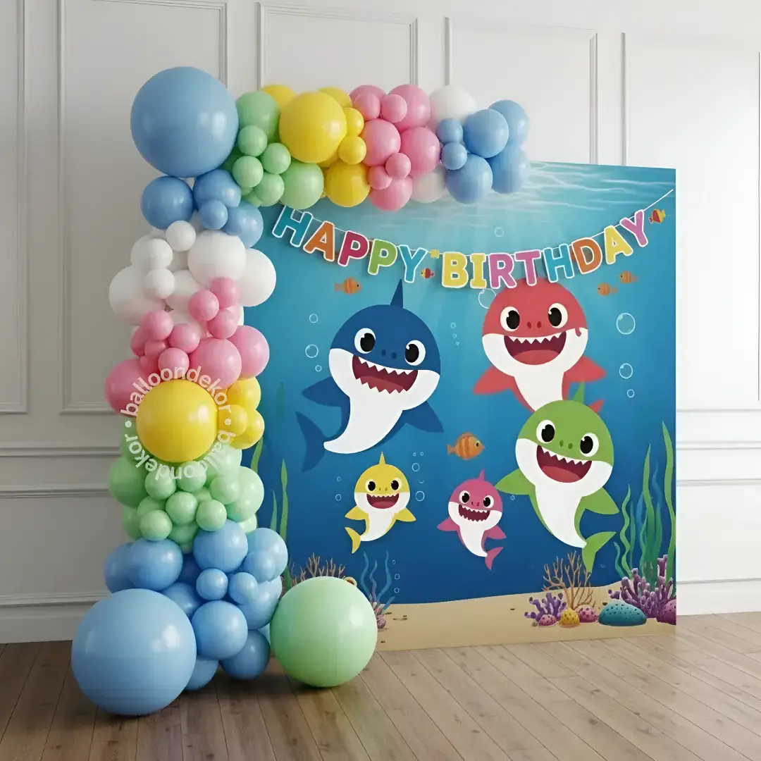Little Baby Shark Balloon Decoration — thumbnail 2