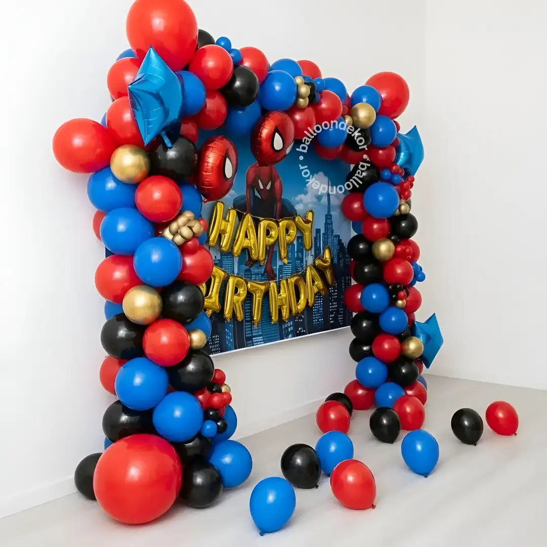 Little Spider Man Birthday Decor — thumbnail 2
