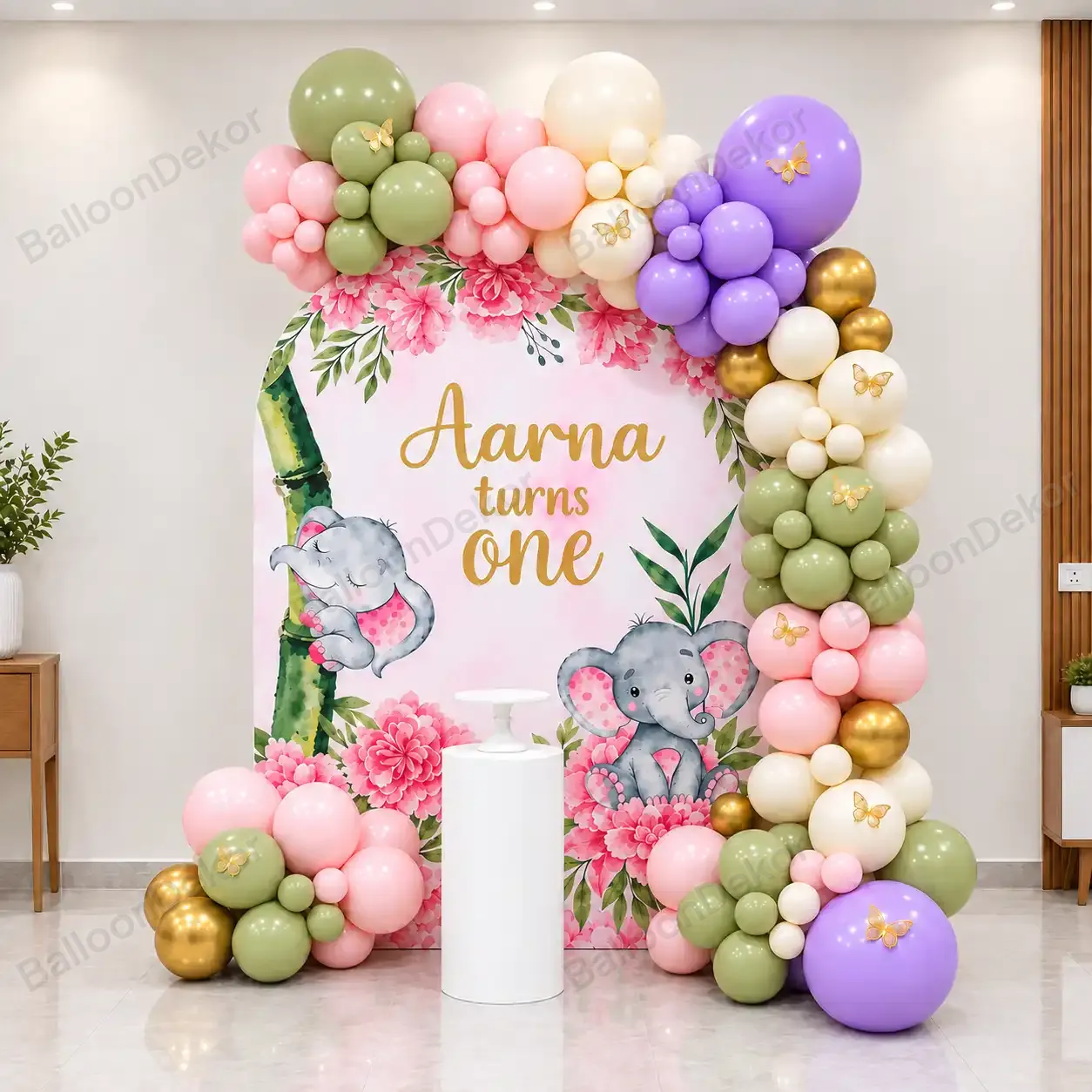 Magical Jungle Theme Balloon Decoration — Jungle Theme Decoration
