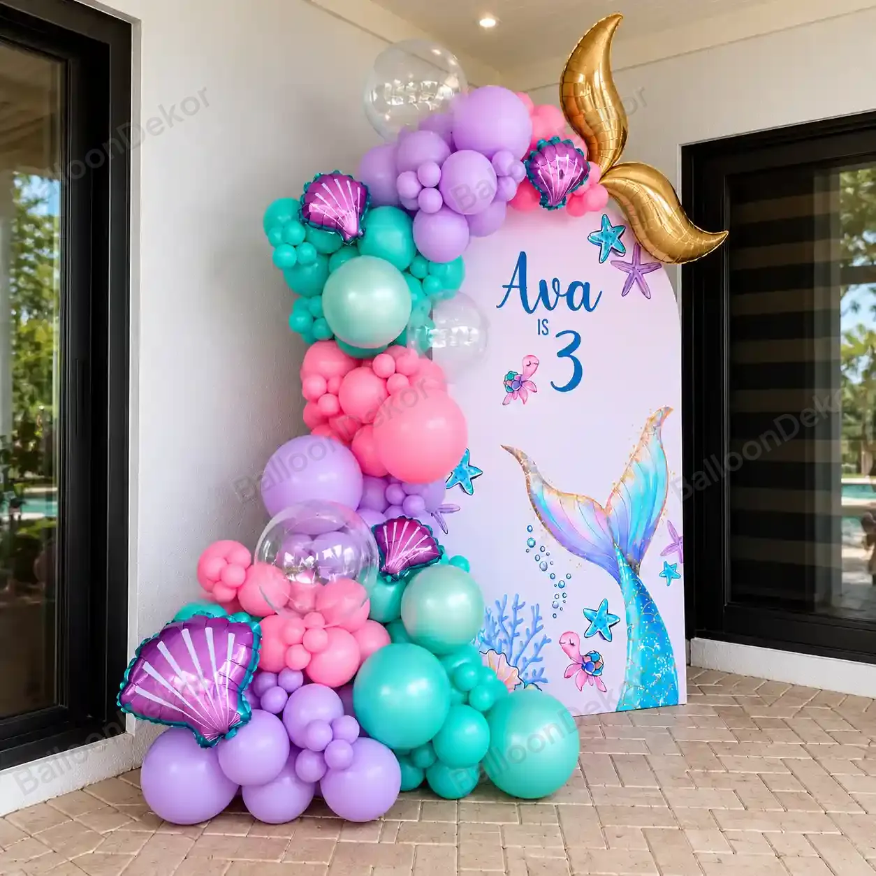 Magical Mermaid Birthday Decor — thumbnail 2
