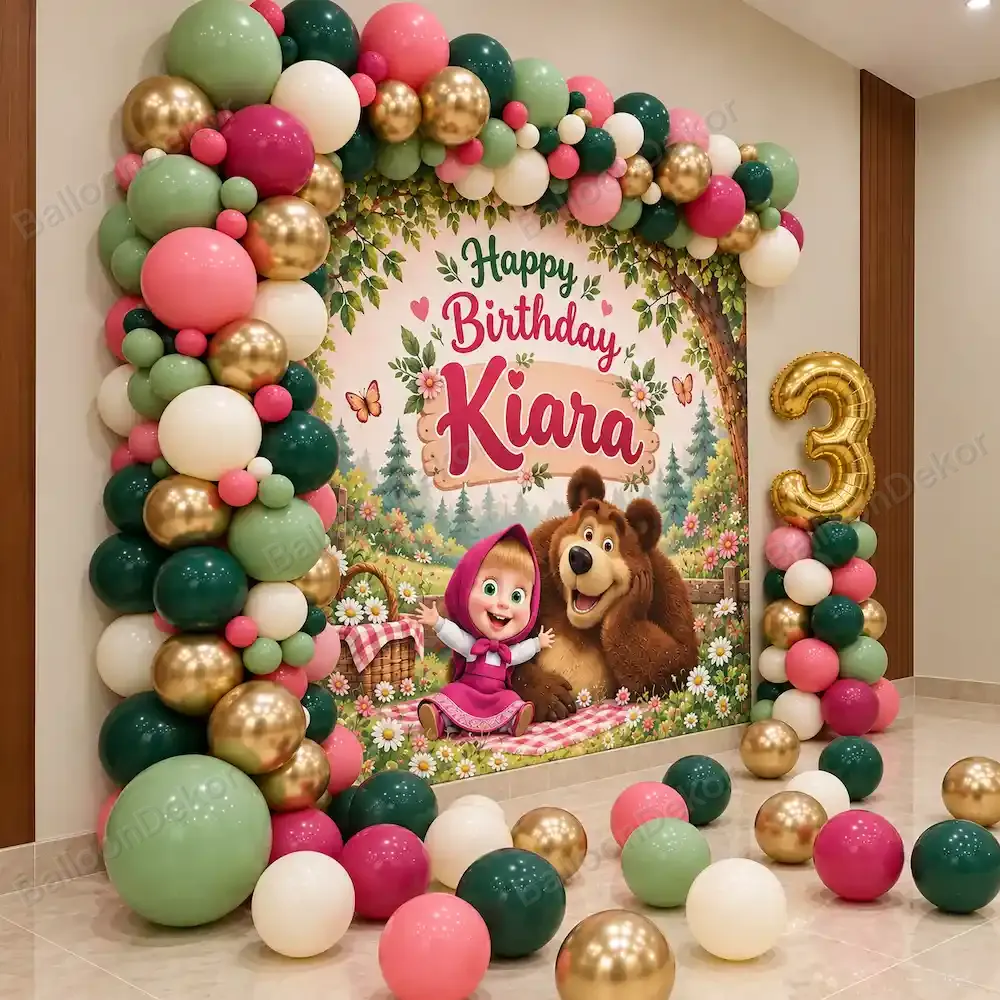 Masha Bear Birthday Celebration — thumbnail 2