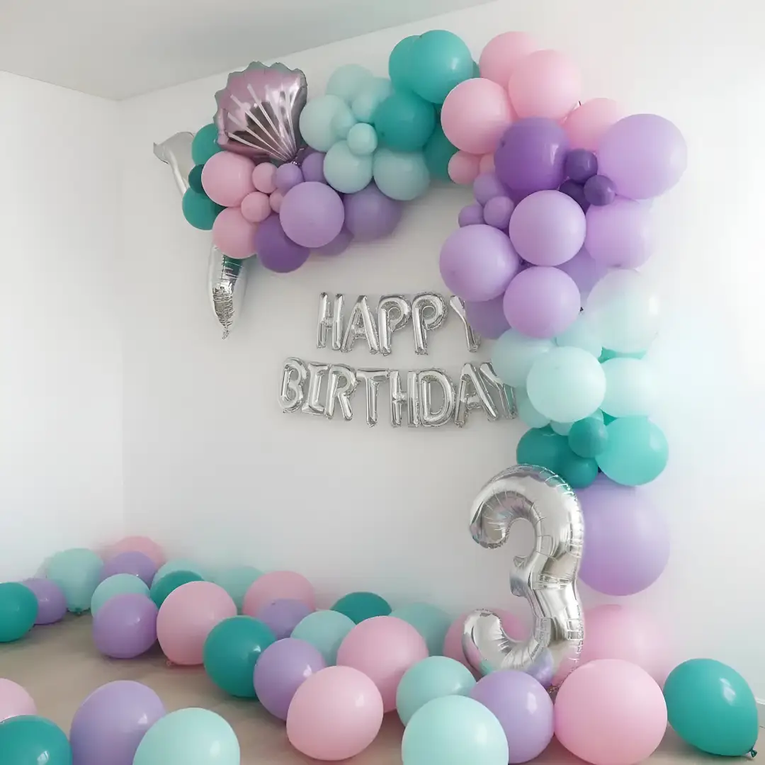 Mermaid Theme kids Birthday Setup — Mermaid Theme Decoration