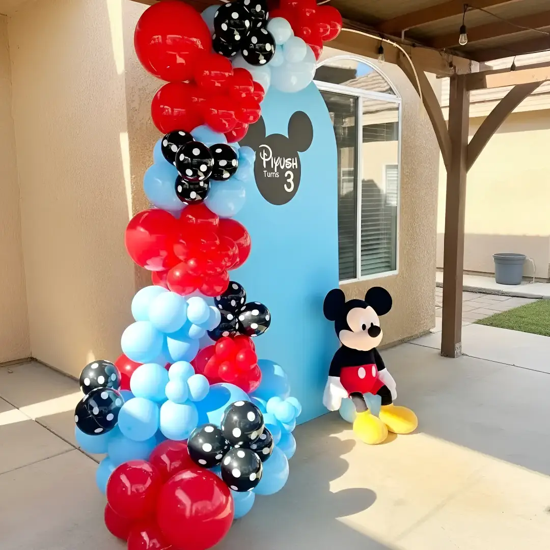 Mickey Mouse Theme Birthday Decoration — photo 2