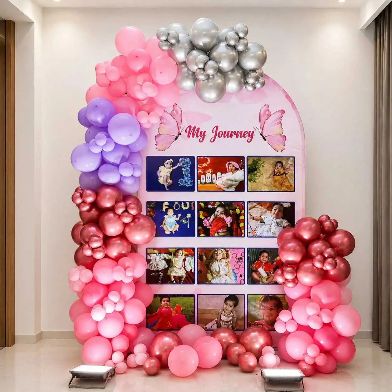 My Journey Milestone Balloon Decoration
