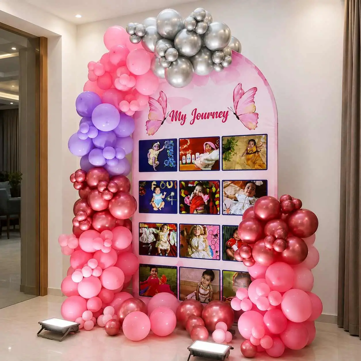 My Journey Milestone Balloon Decoration — photo 2