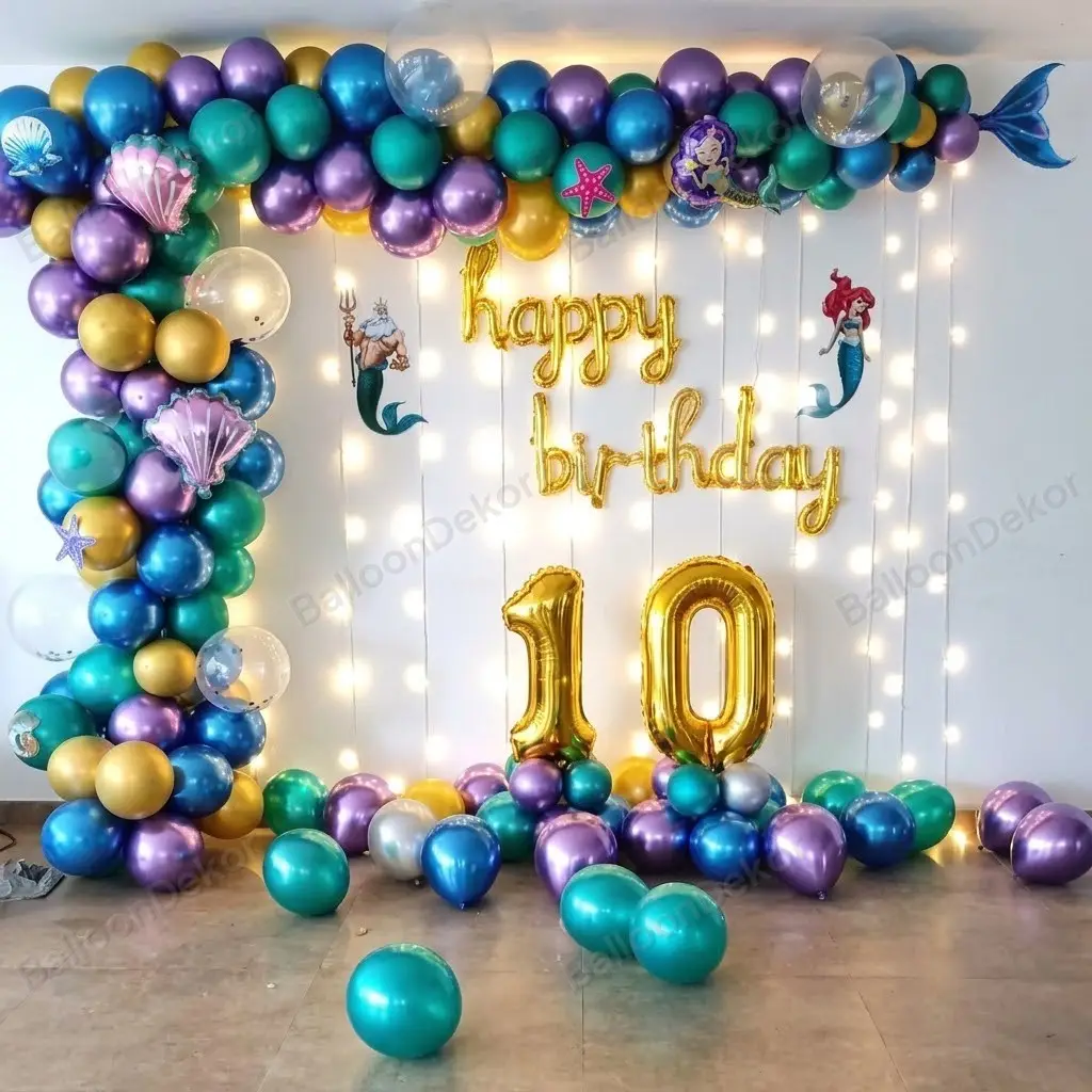 Mystic Mermaid Celebration — Mermaid Theme Decoration