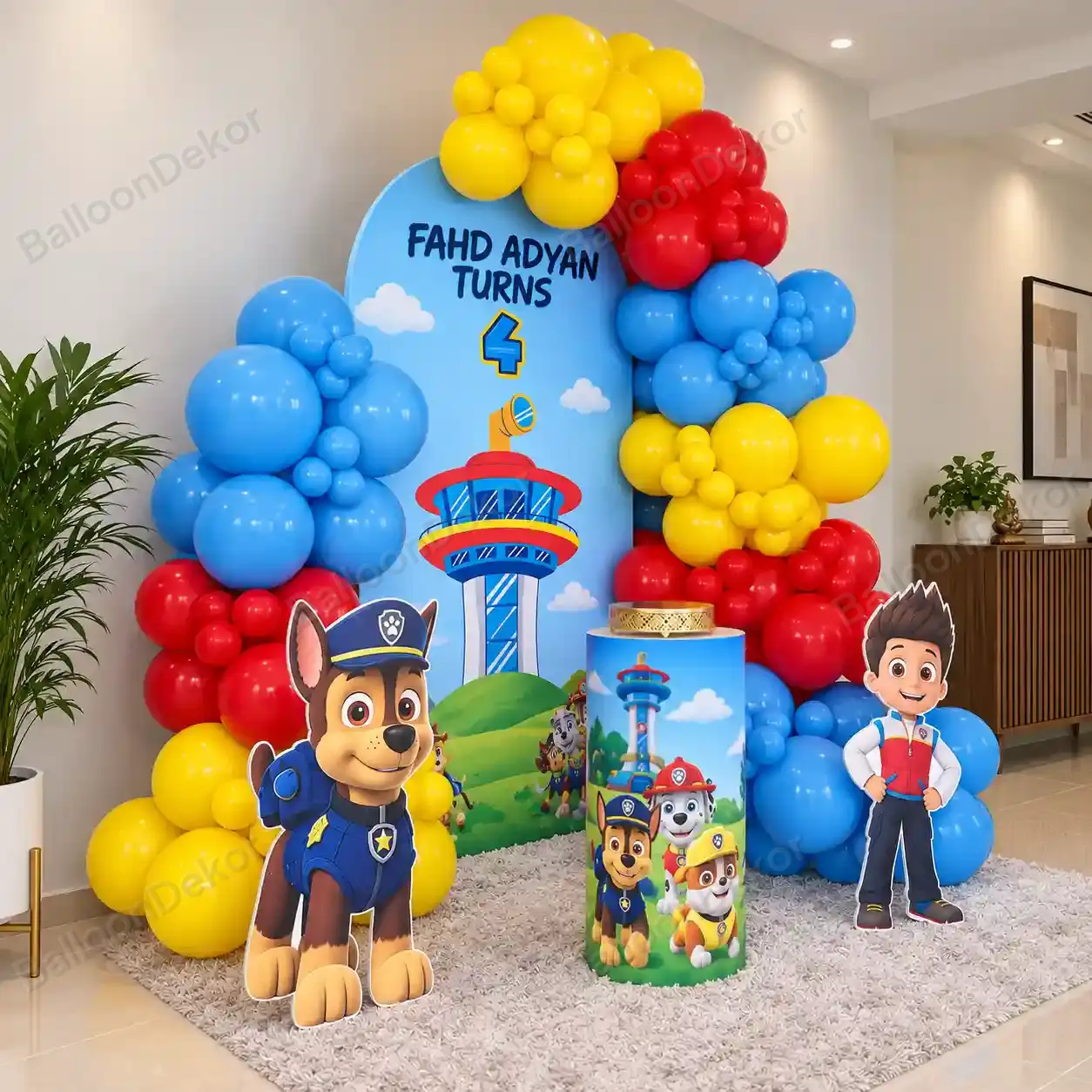 Paw Patrol Rescue Adventure Birthday Decoration — photo 2