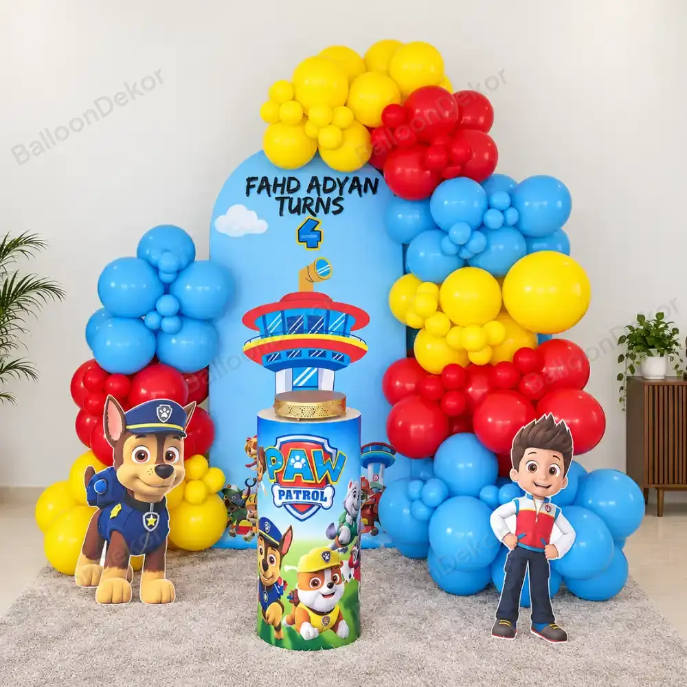 Paw Patrol Rescue Adventure Birthday Decoration
