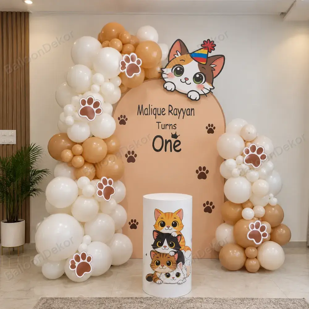 Pawsome Pet Cat Birthday Celebration