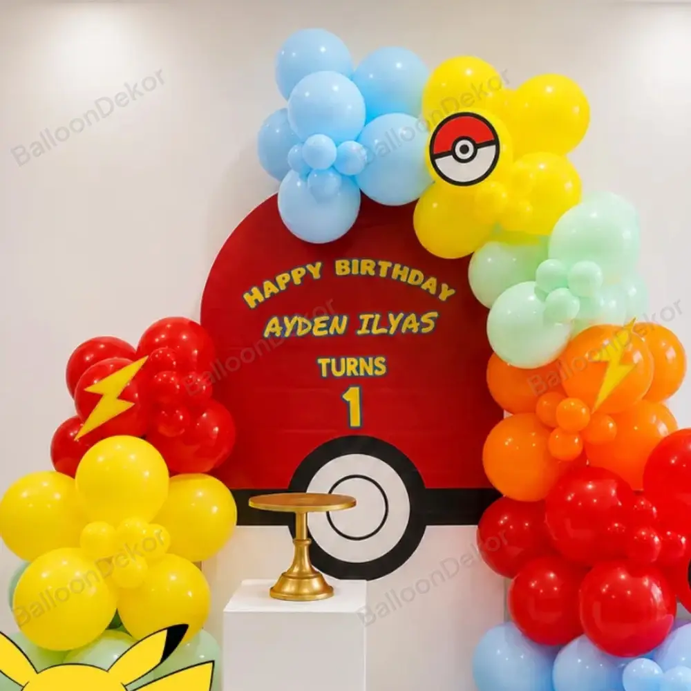 Pokémon Adventure Birthday Decoration — thumbnail 2