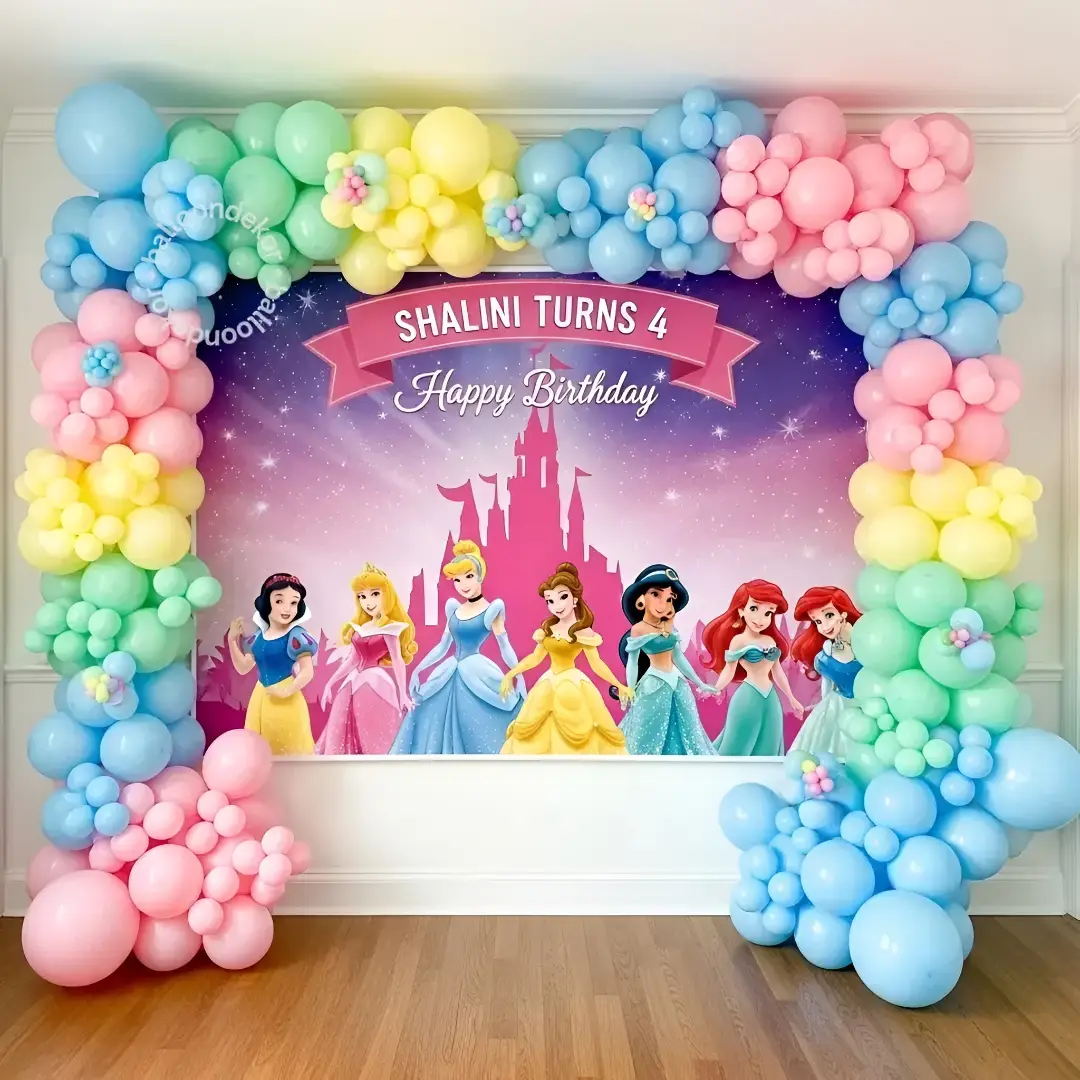 Princess Castle Theme Decor — Birthday Decoration in Kolkata in Kolkata