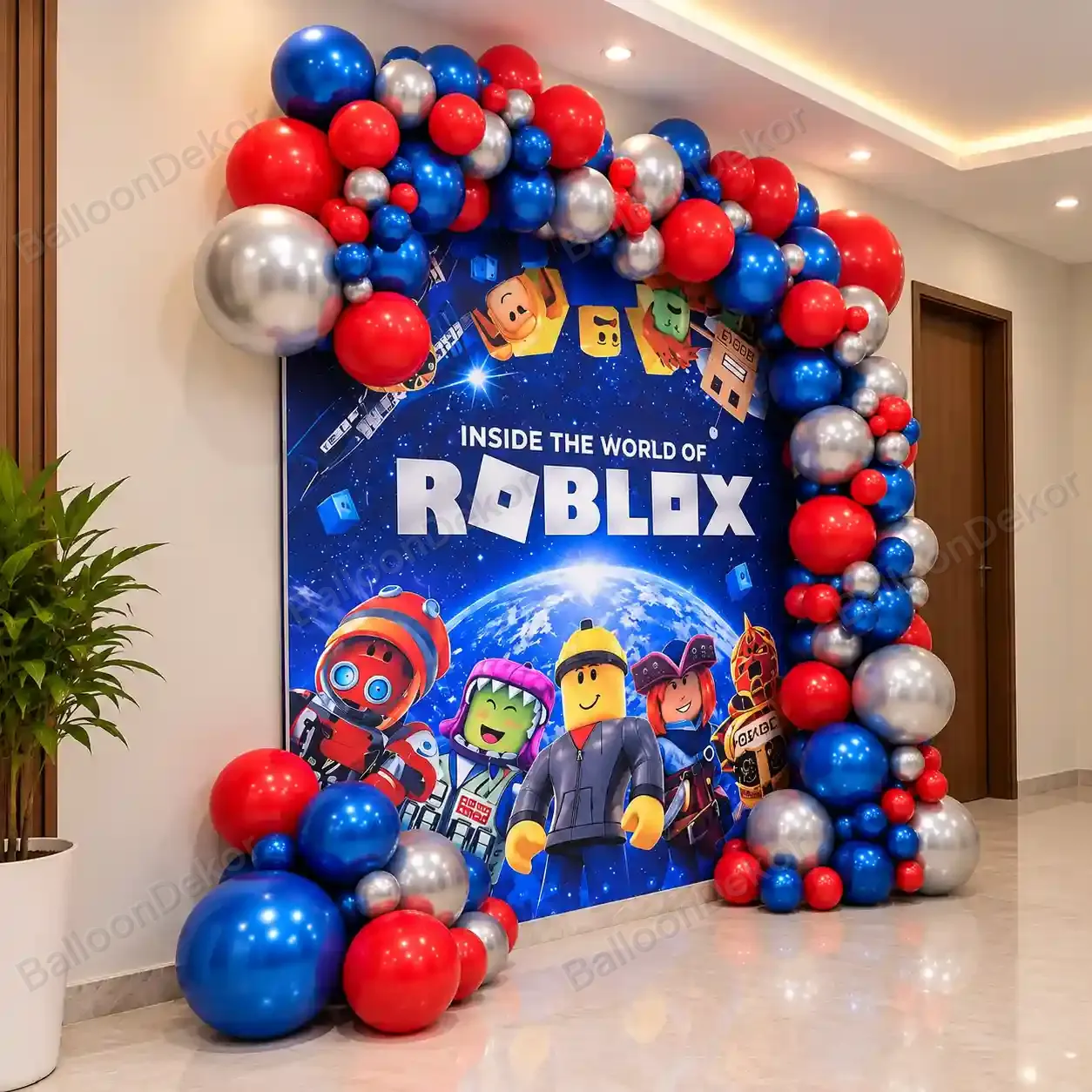 Roblox Gaming Birthday Party Decor — thumbnail 2