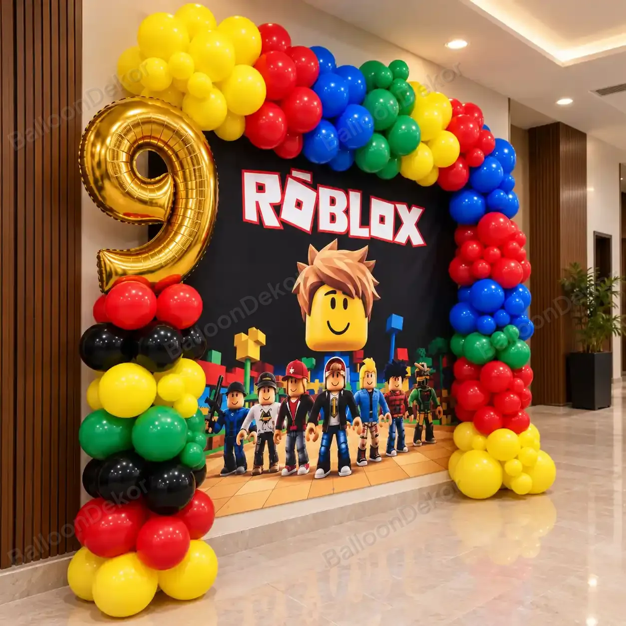 Roblox Theme Balloon Decoration — thumbnail 2
