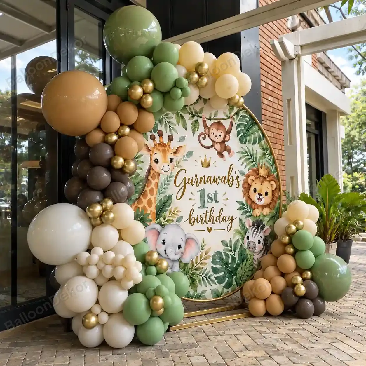 Safari Theme Birthday Decoration — thumbnail 2