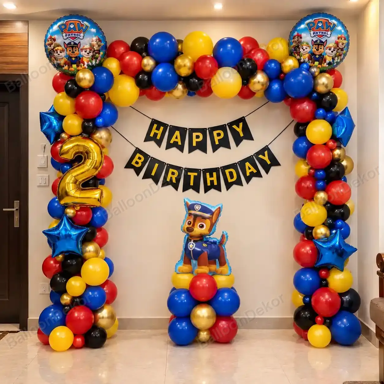 Simple Paw Patrol Birthday Celebration — Budget Friendly Decors