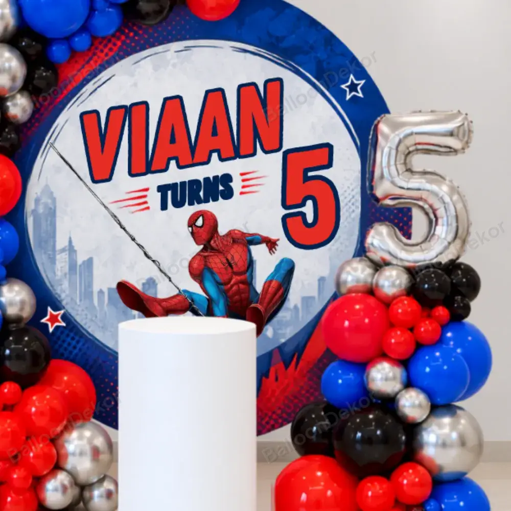 Spiderman Birthday Adventure Decoration — thumbnail 2