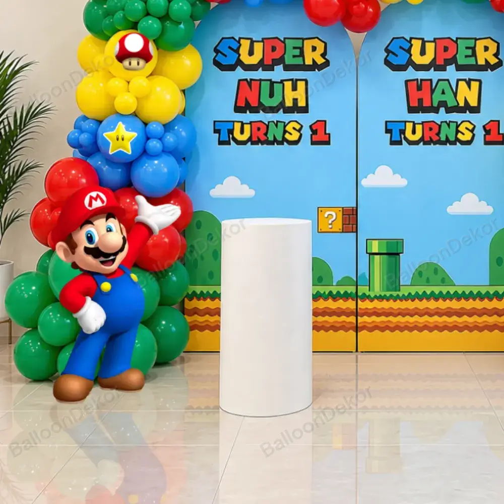 Super Mario Adventure Birthday Decoration — thumbnail 2