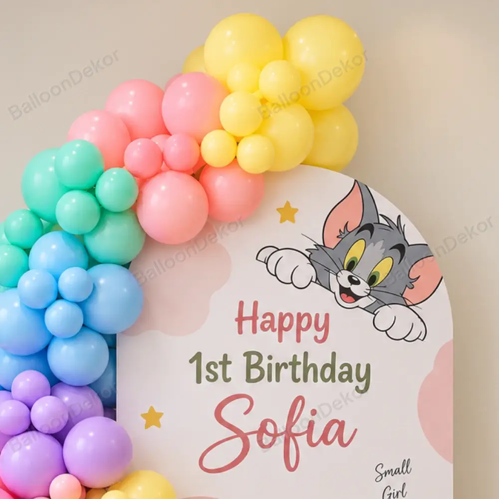 Tom & Jerry Fun Chase Birthday Decoration — photo 3