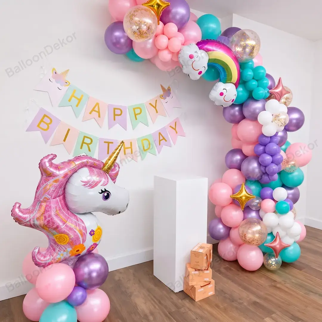 Unicorn Rainbow Theme Decoration — thumbnail 2