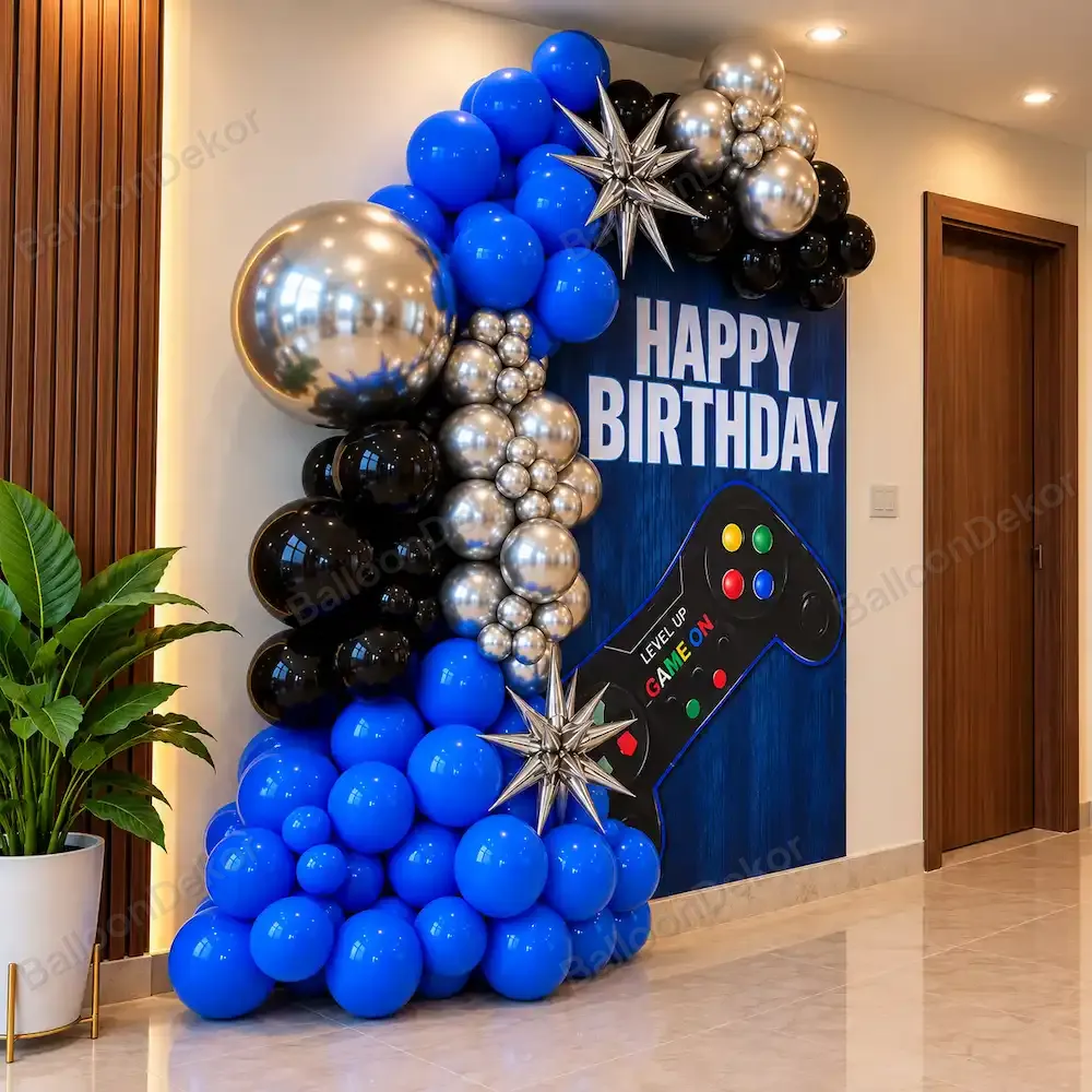 Video Game Birthday Balloon Decoration — thumbnail 2