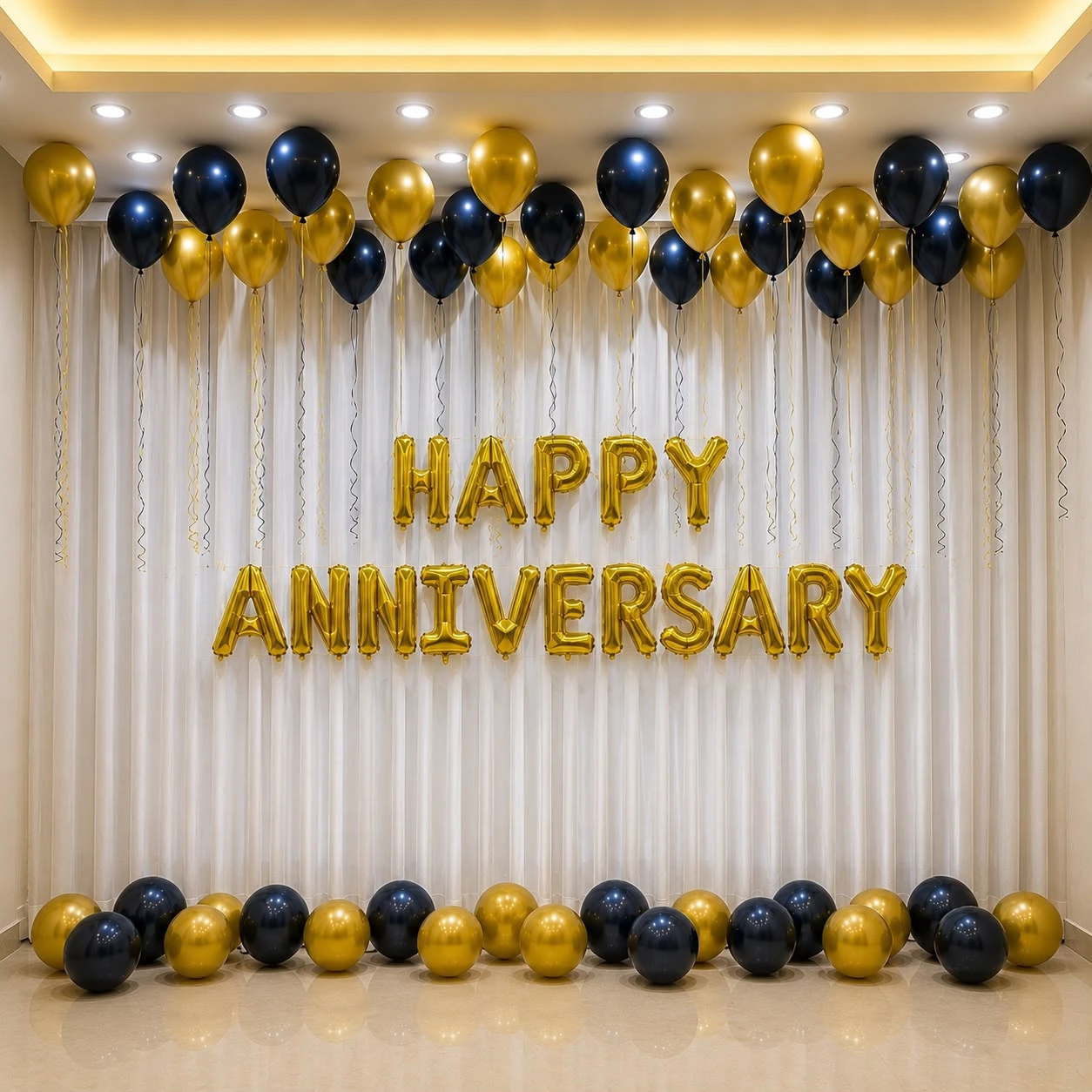 Anniversary Decoration Setup for Hall — Anniversary Decoration in Pune in Pune