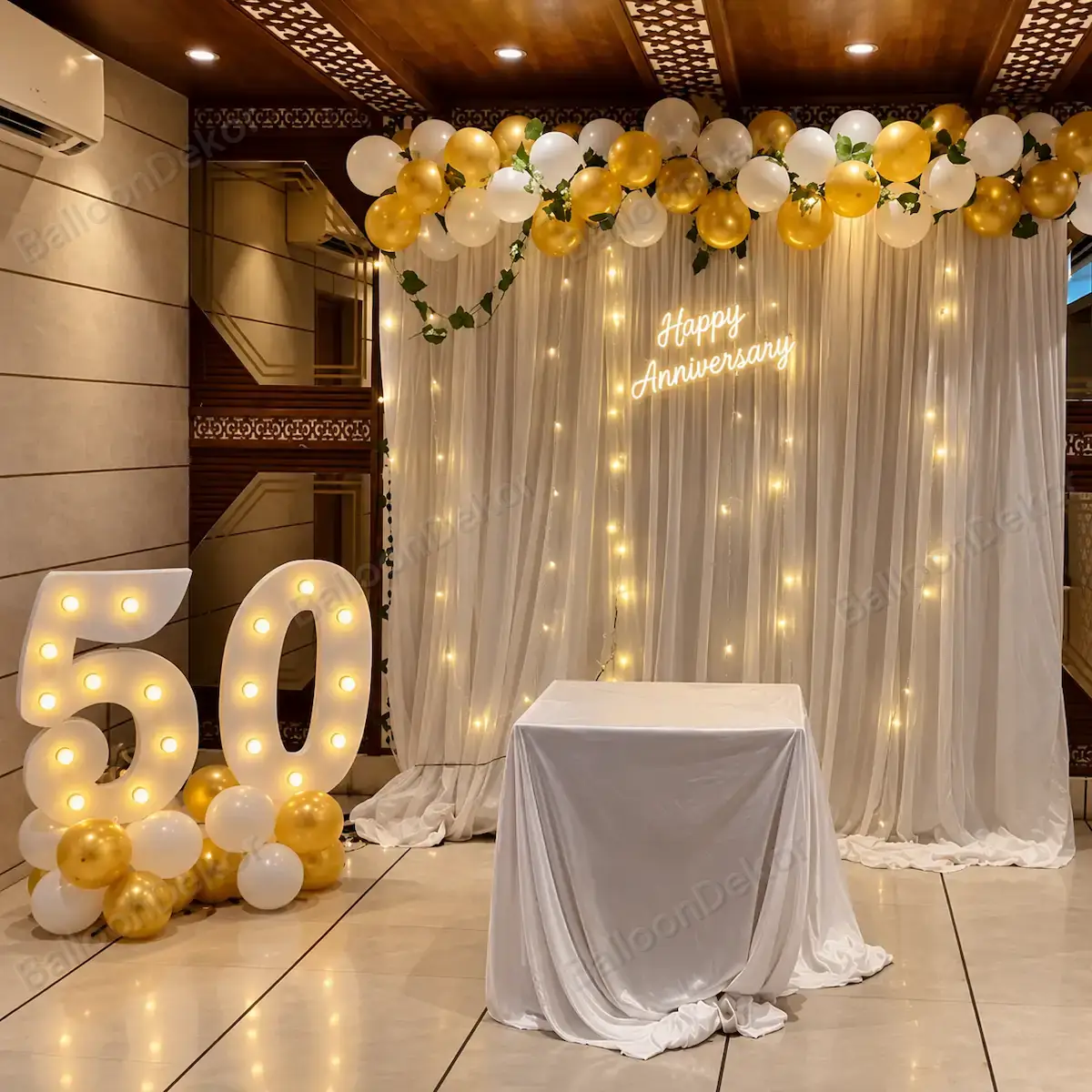 Better Together Arch Decoration — Anniversary Decoration in Surat in Surat