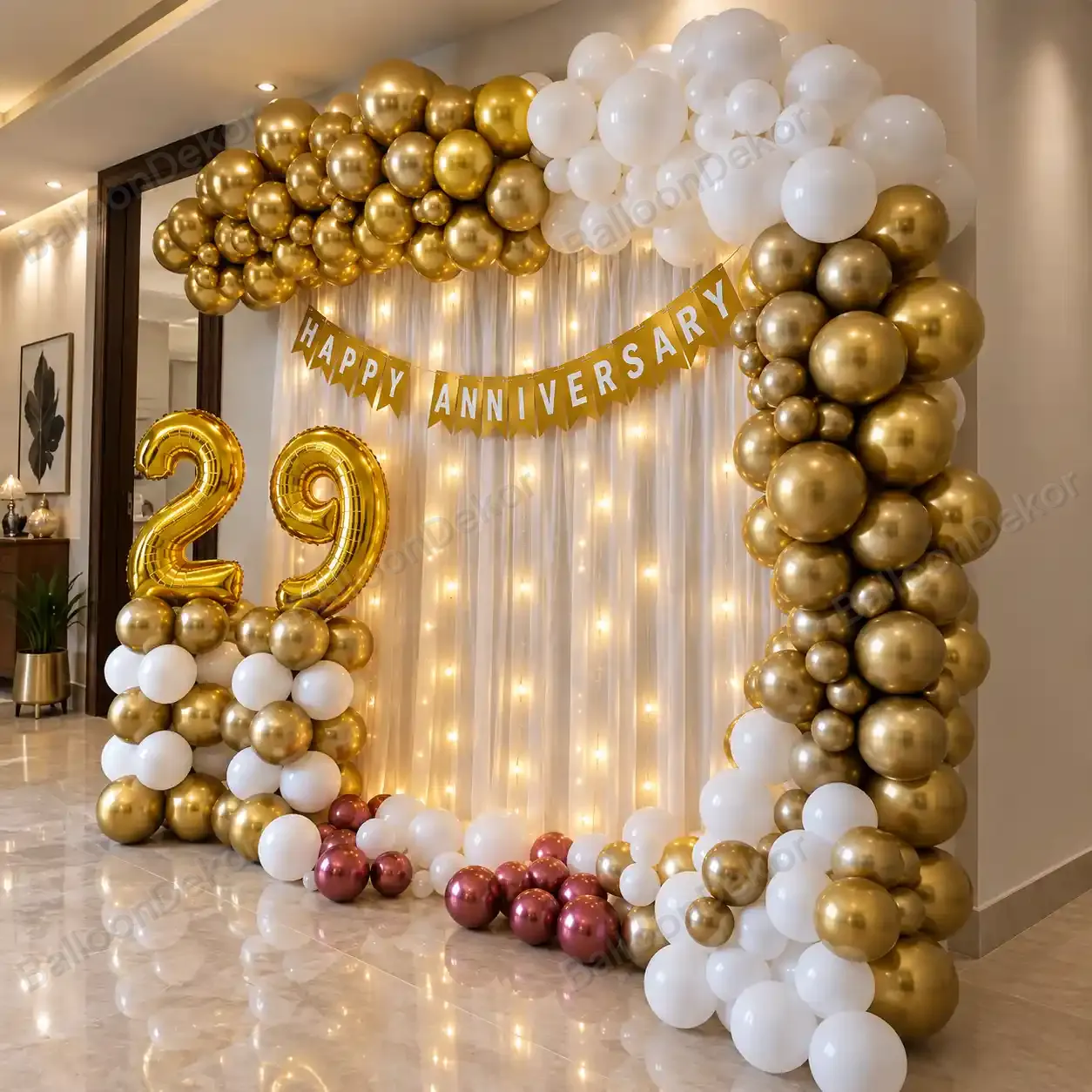 Charming Anniversary Celebration Decor — thumbnail 2