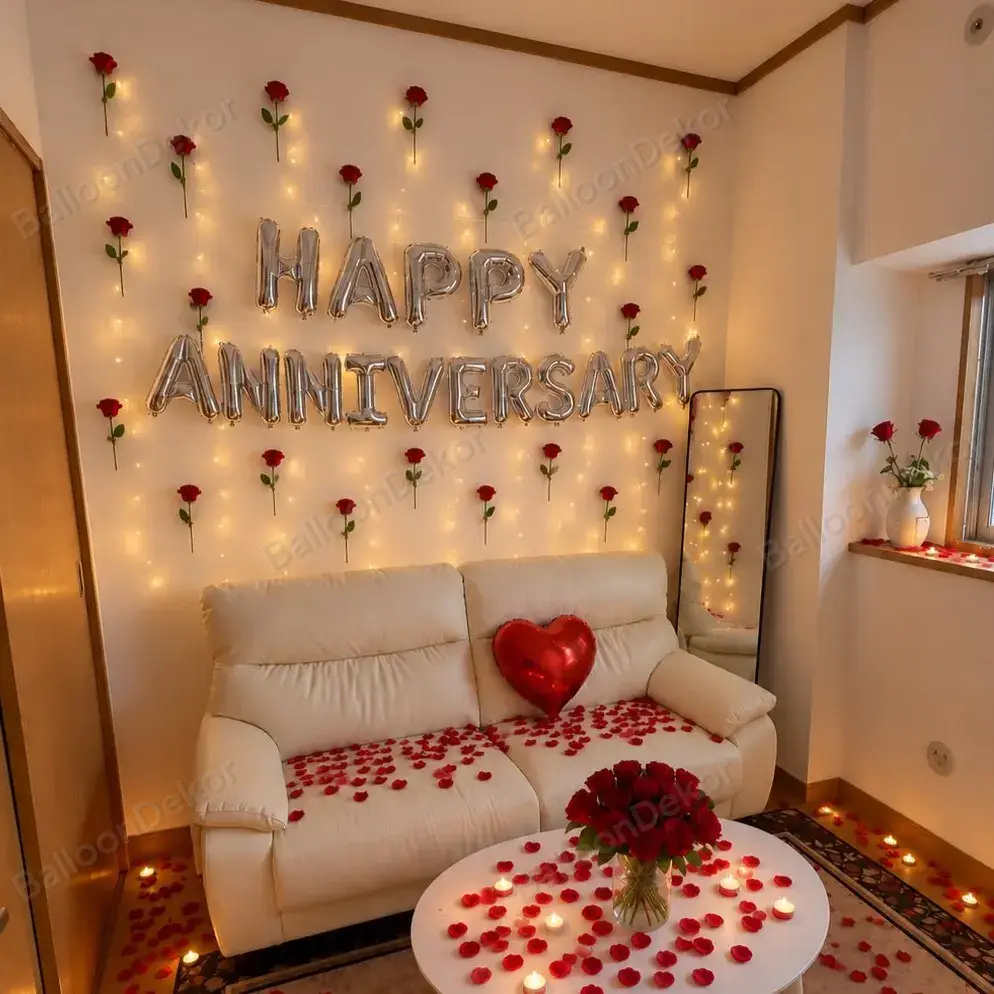 Romantic Anniversary Rose Decor — thumbnail 2
