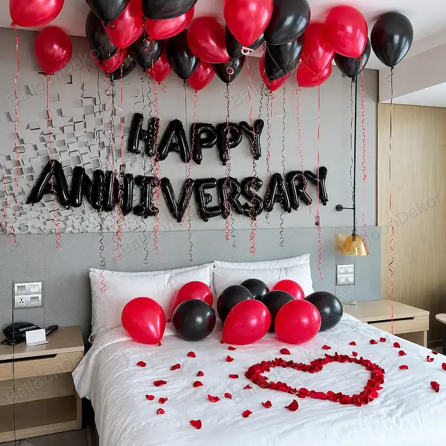 Simple Anniversary Arrangement — Anniversary Decoration In Chennai in Chennai