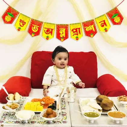 Annaprashan decoration for Baby