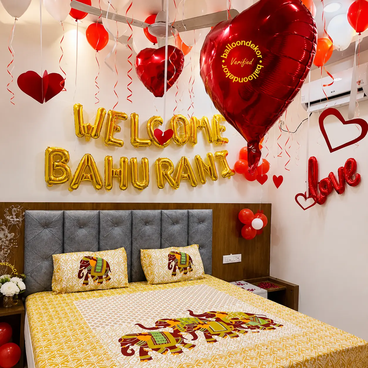 Grand Bahu Rani Welcome — Bridal Welcome Home Decoration for Bride