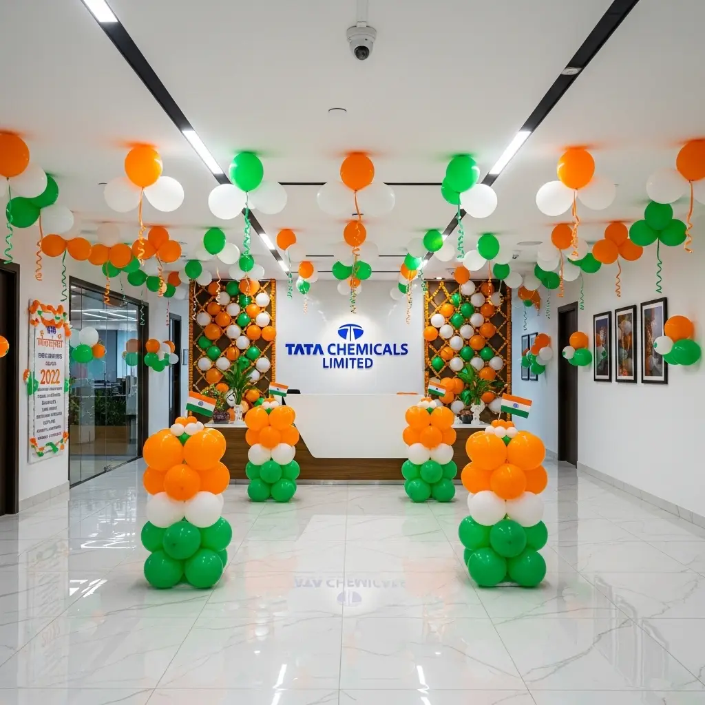 Indian Tricolor Republic Day Decor