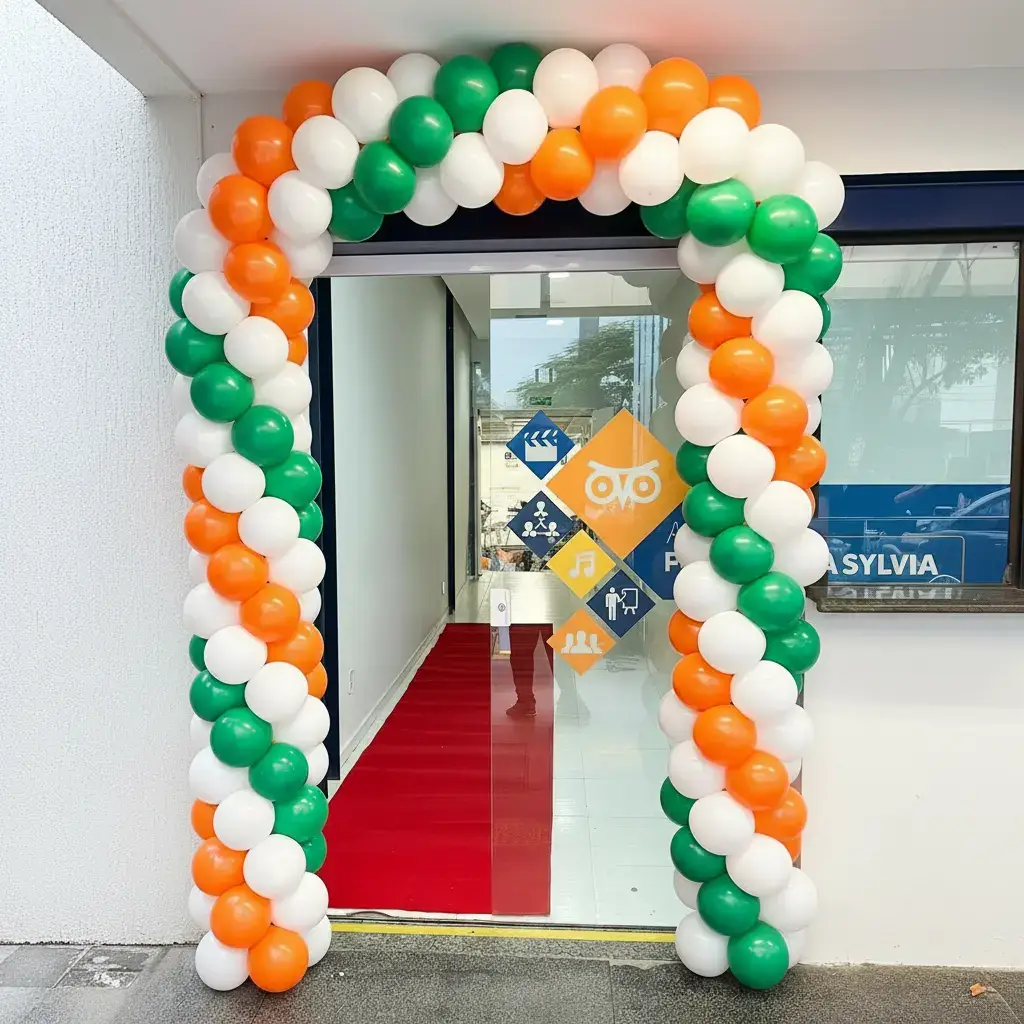 Indian Tricolor Republic Day Decor