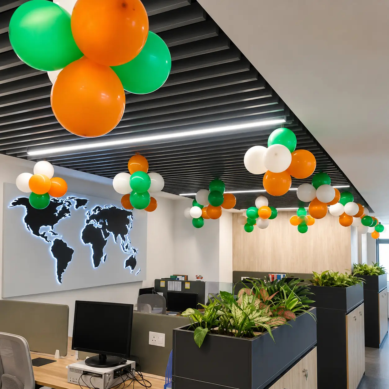 Simple Reception Decoration for Office — thumbnail 2
