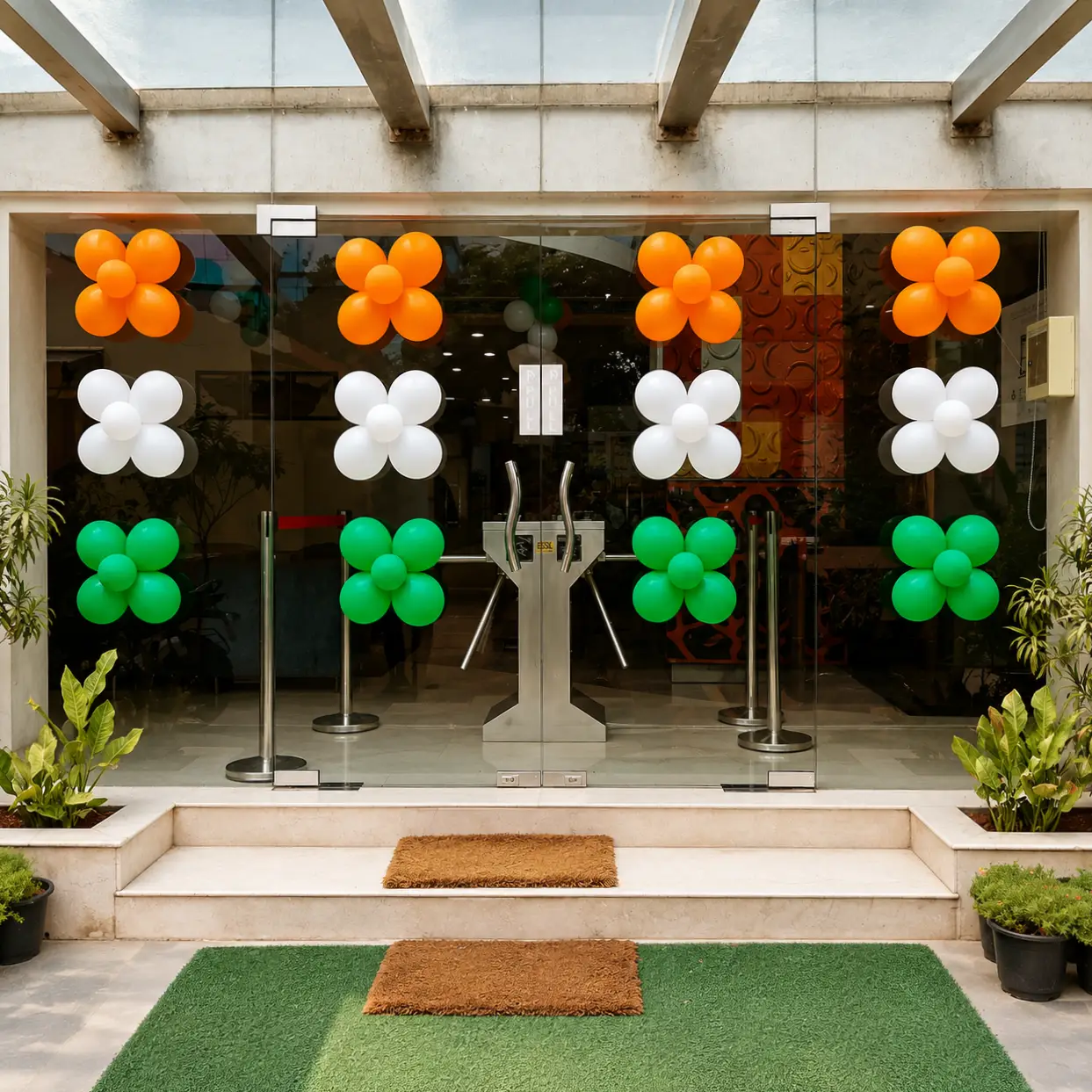 Independence Day Balloon Arch Decoration — thumbnail 3