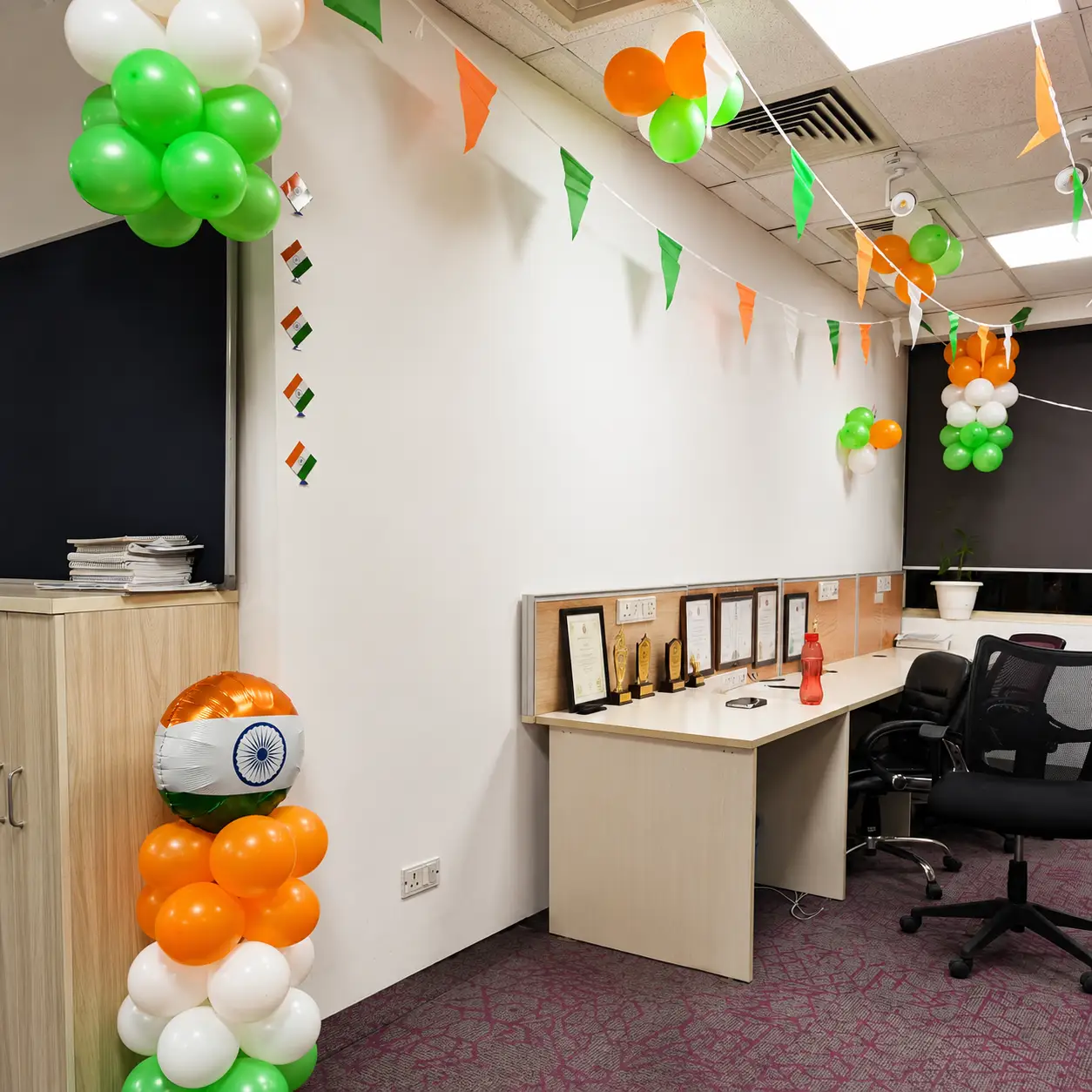 Office Independence Day Setup — thumbnail 2