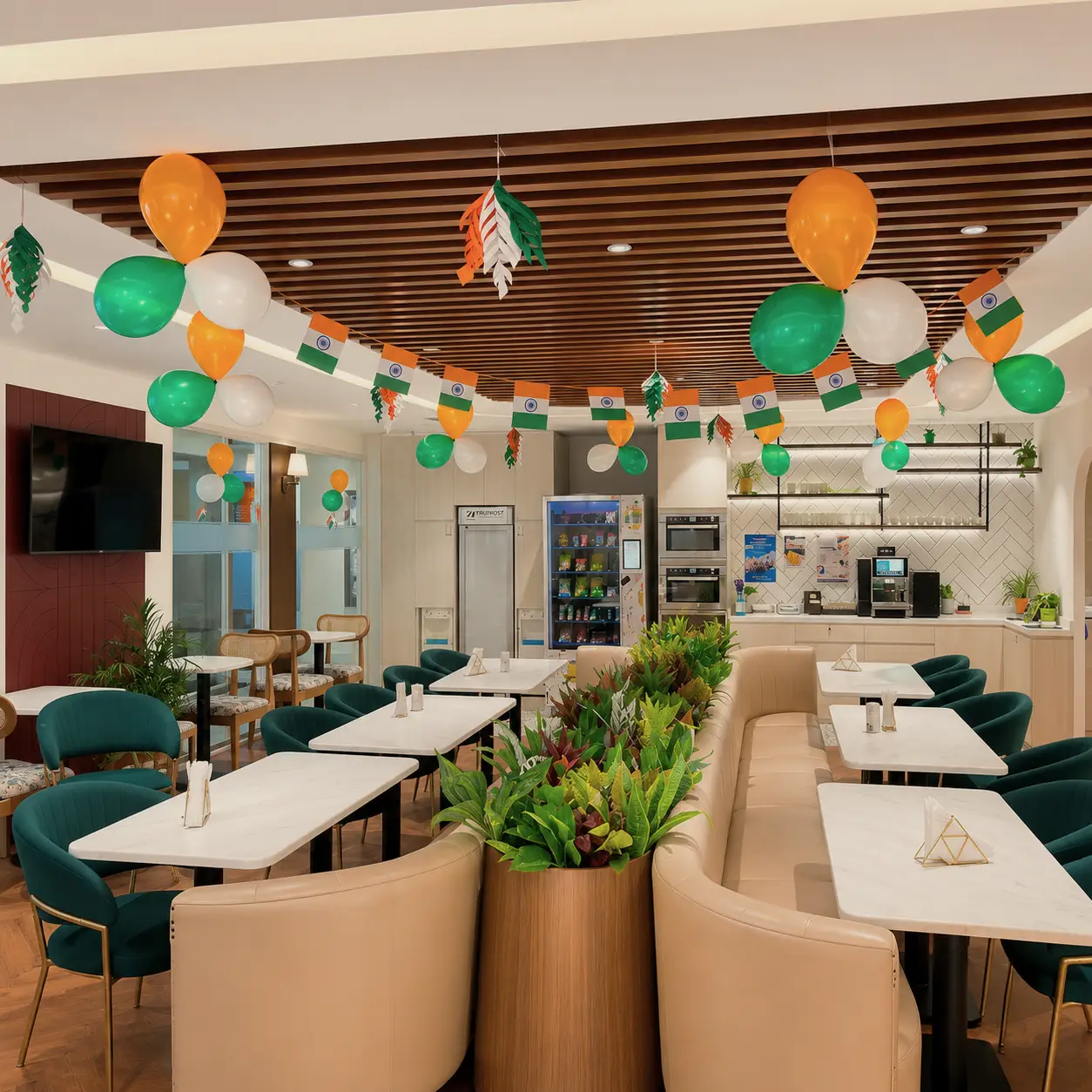 Freedom Special Office Reception Decoration — thumbnail 2