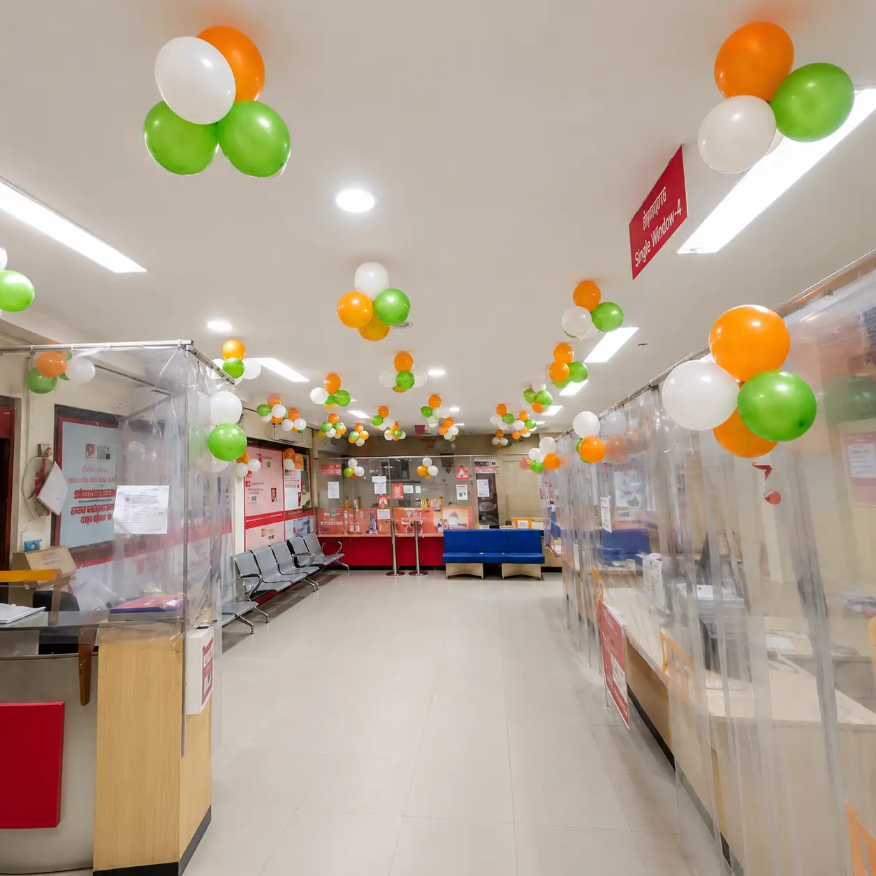 Corporate Office Balloon Setup — thumbnail 2