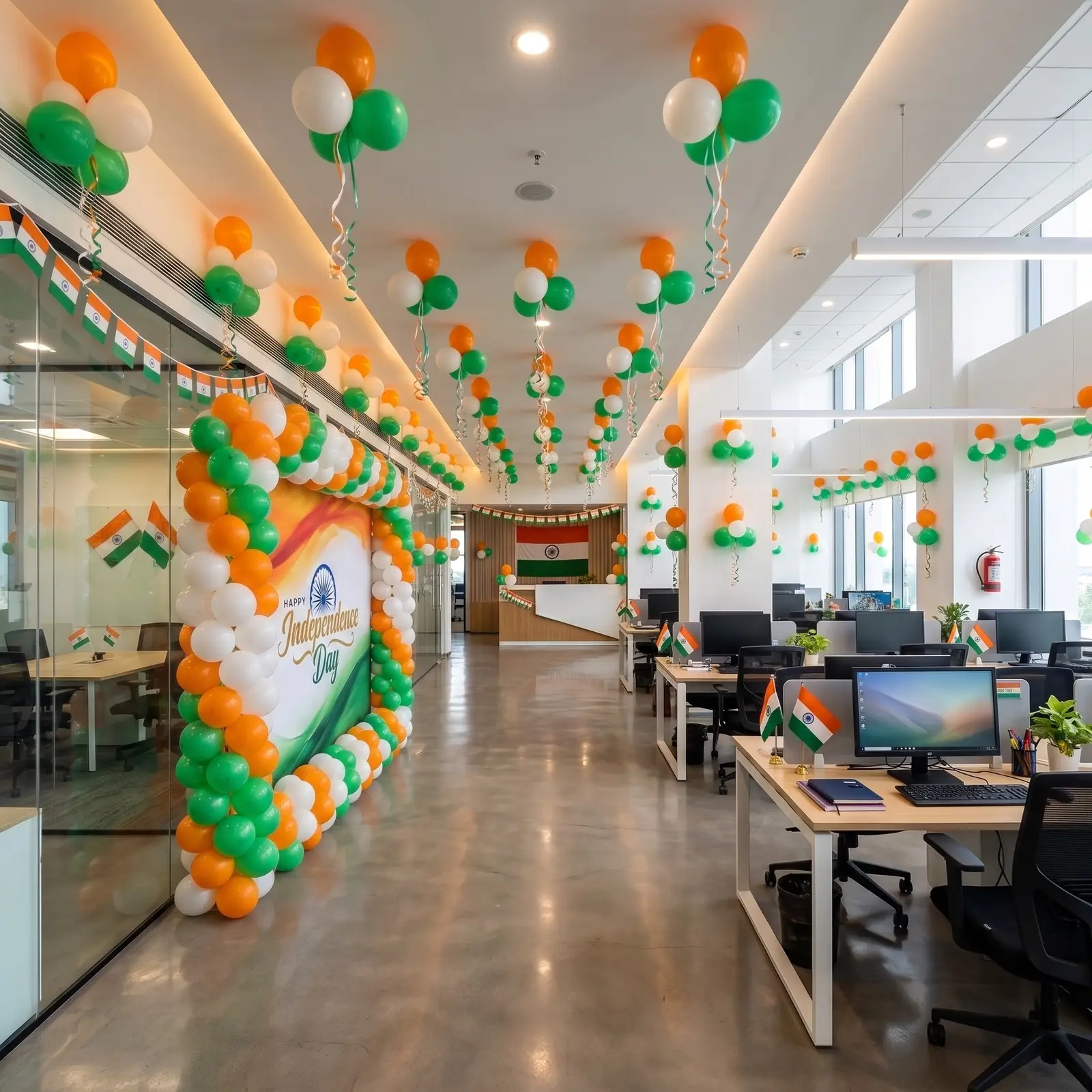 Independence Day Reception & Office Decor — thumbnail 3