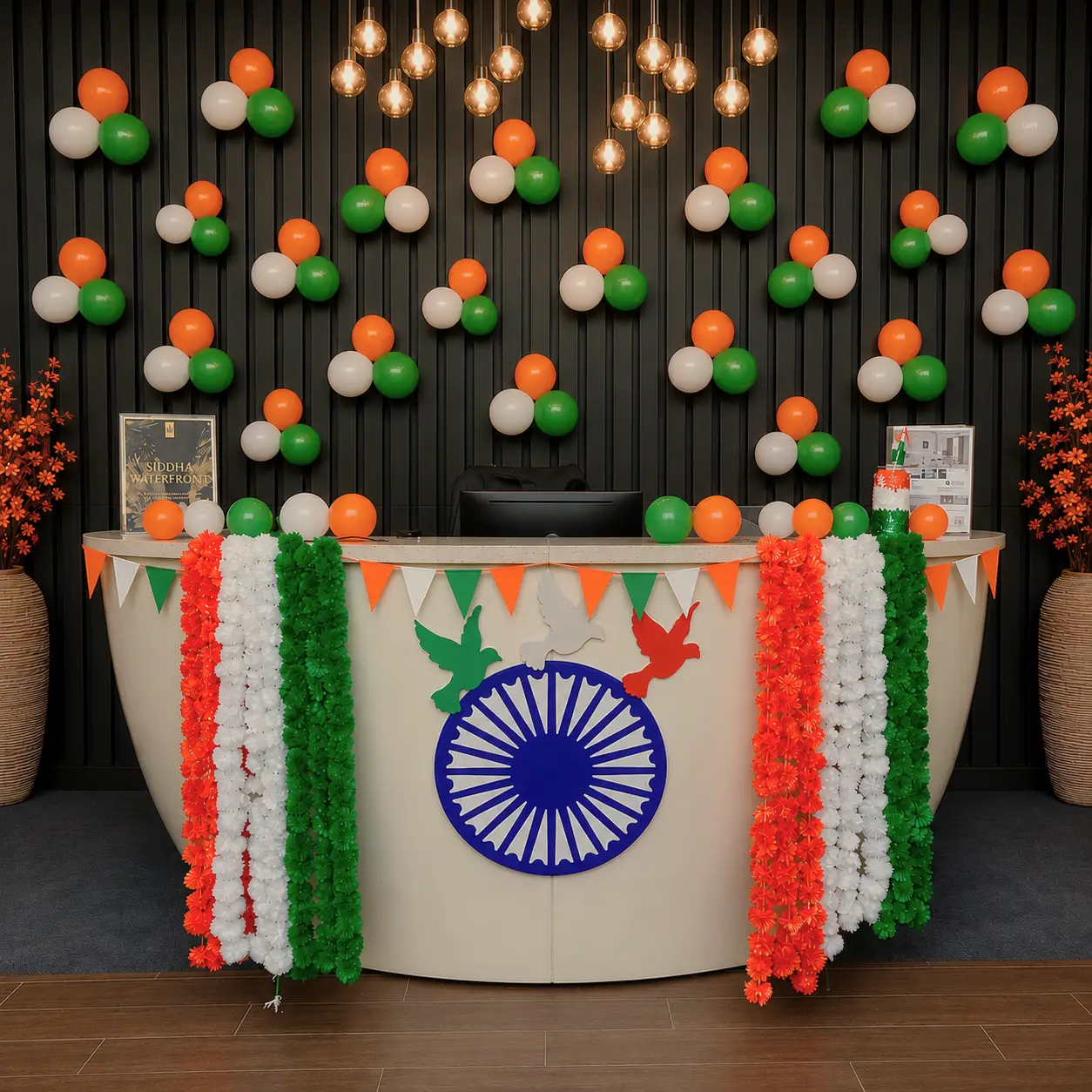 Independence Day Reception Decoration — Independence Day Decoration Service in India