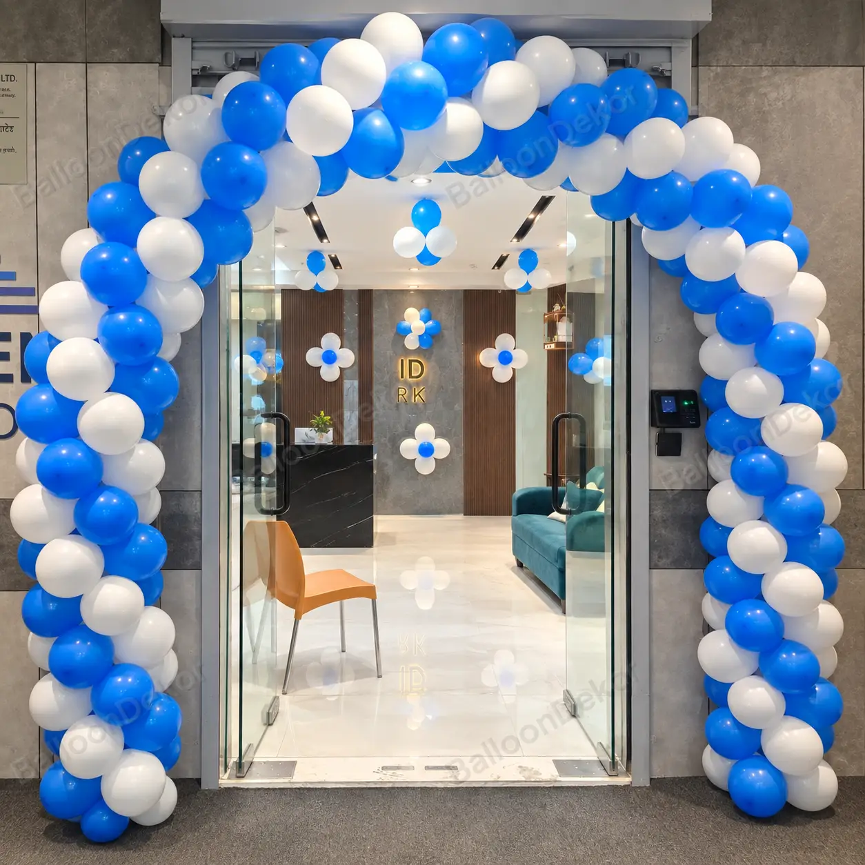 Balloon Gate Decoration for Office Party — Best Corporate Decoration for Offices & Business Events