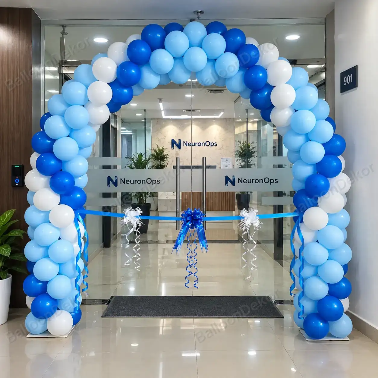 Balloon Gate For Shop Opening — Shop and Office Decor